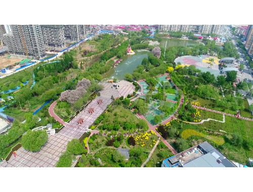 boyu博鱼中国官方网站：襄阳南北轴线绿化工程